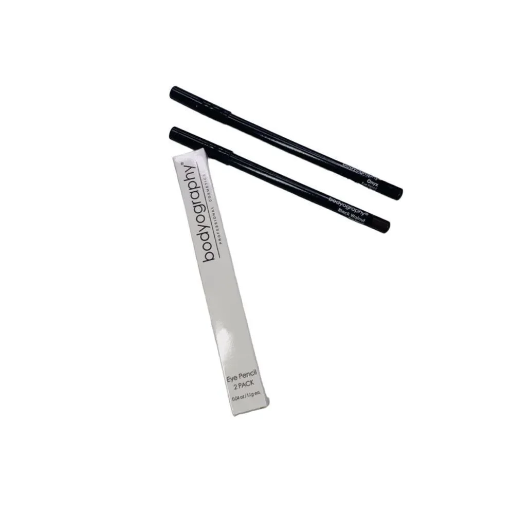 Bodyography Eye Pencil 2 Pack in Onyx & Black Walnut